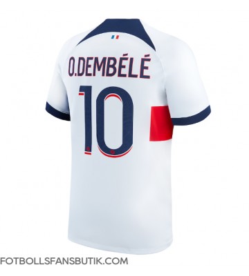 Paris Saint-Germain Ousmane Dembele #10 Replika Bortatröja 2023-24 Kortärmad